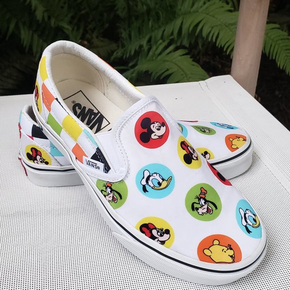 Vans x Disney World 50th Anniversary Classic Slip-On Sneakers - Picture 4 of 16